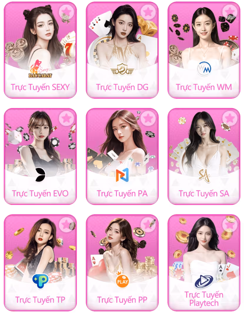 Sảnh game Live Casino 6FF6